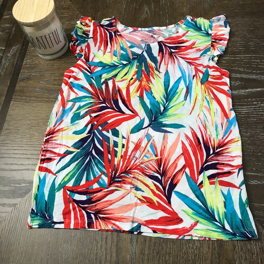 NWOT Attention Floral Top